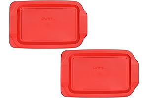 Pyrex 9x13 Glass Lidded Food Storage Container (2-Pack)
