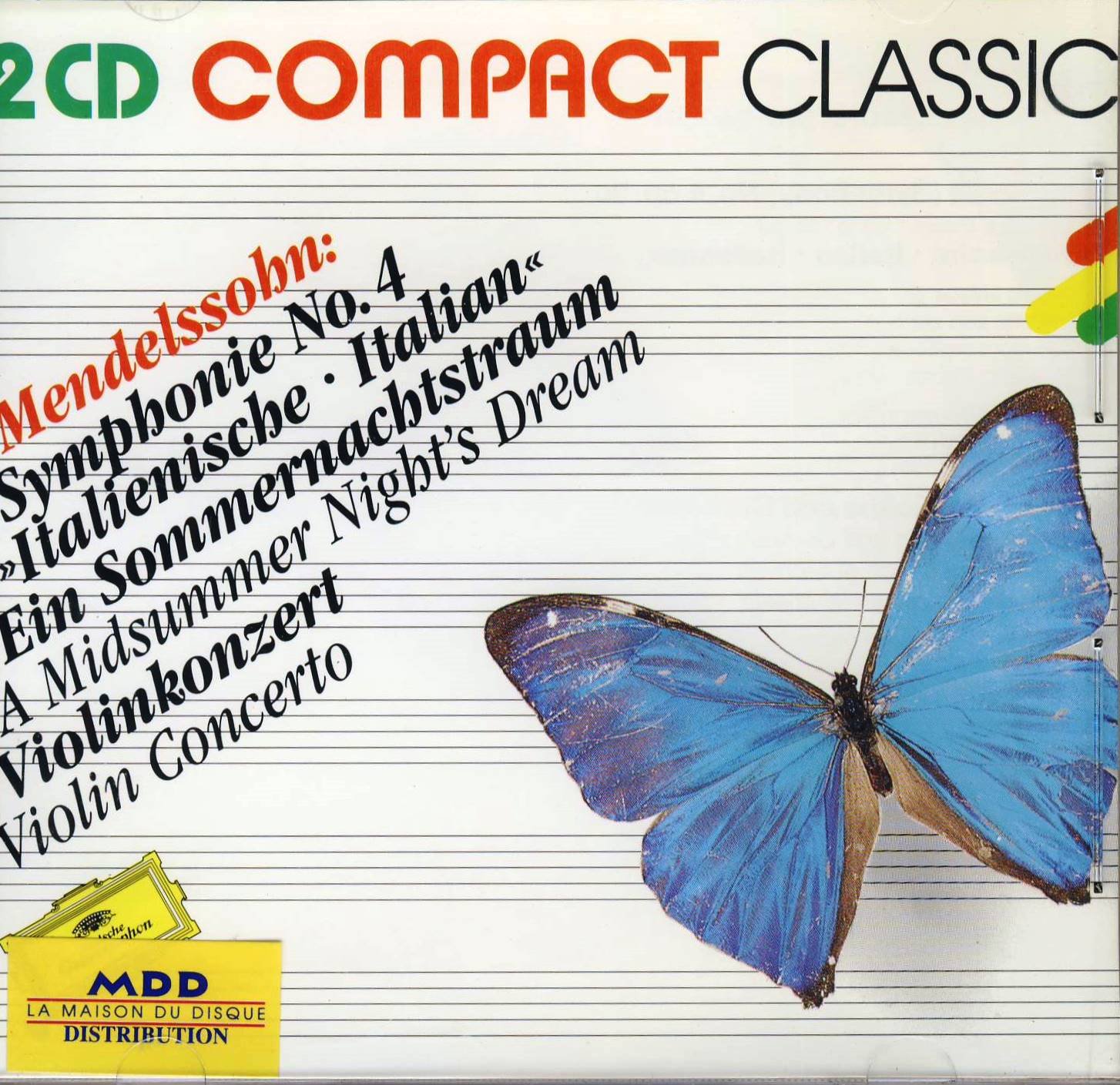 Mendelssohn-Sym.N 4-Maazel-Cto Vlon Mi M-Milstein-Abbado-+Oe Uvres Div [Audio CD]