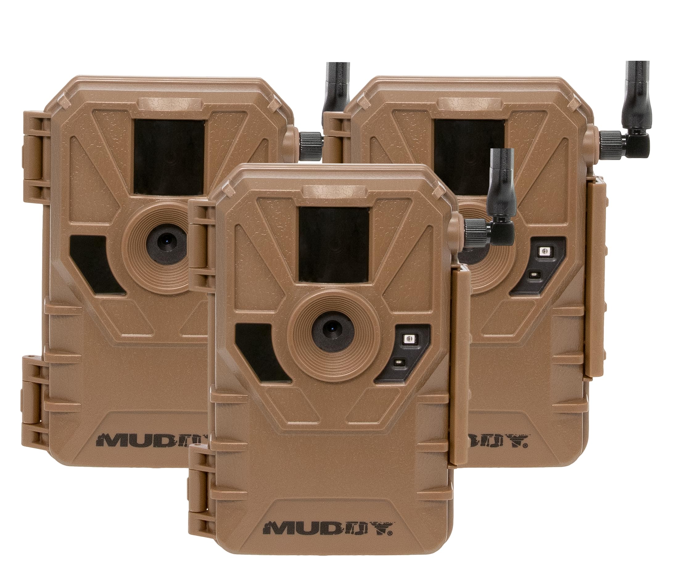 Muddy Manifest 2.0 Cellular Trail Camera, Quick Scan Ar Code, 16 Megapixels, At&T, Stealth Cam Command App,1080P,Motion Only - 3 Pack-image-8