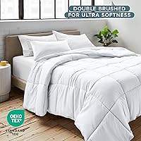 Vista 252 de Bare Home Comforter Set - King/California King Size - Ultra-Soft - Goose Down Alternative - Premium 1800 Series - All Season Warmth