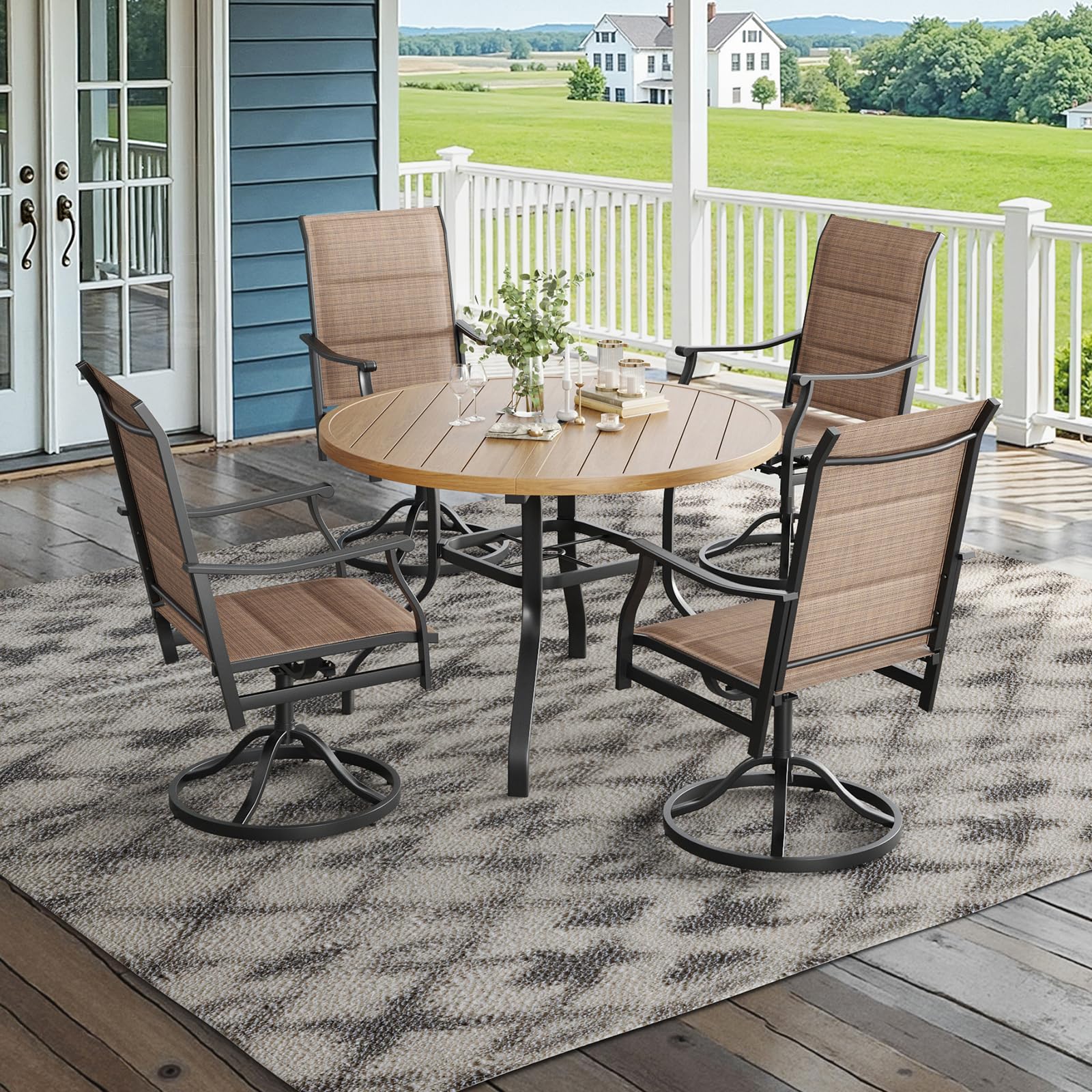 Soohow Patio Dining Set for 4