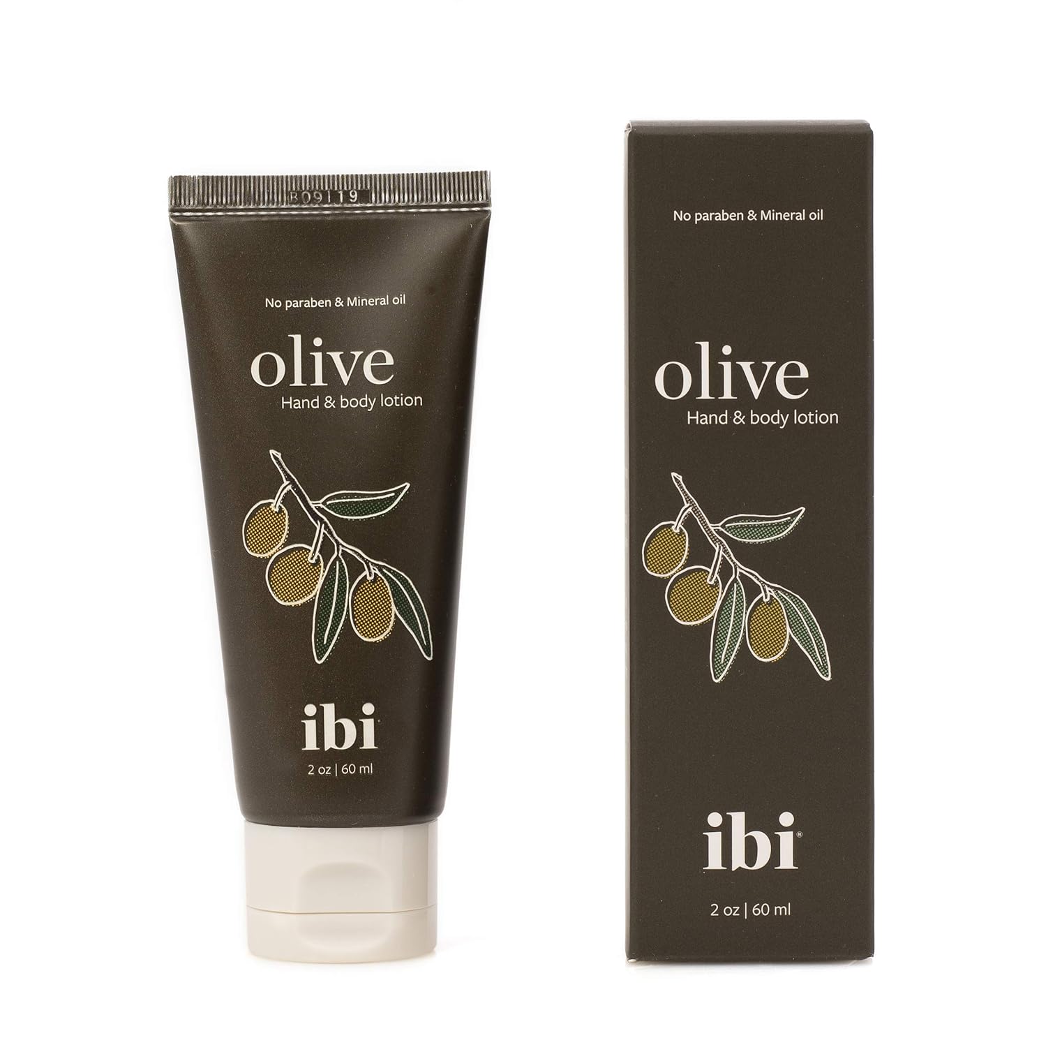 IBI Ultra Hydrating Moisturizing Hand Cream For Dry & Senstive Skin, Olive 2.02 Ounce Tube (60ml 1 Pc)