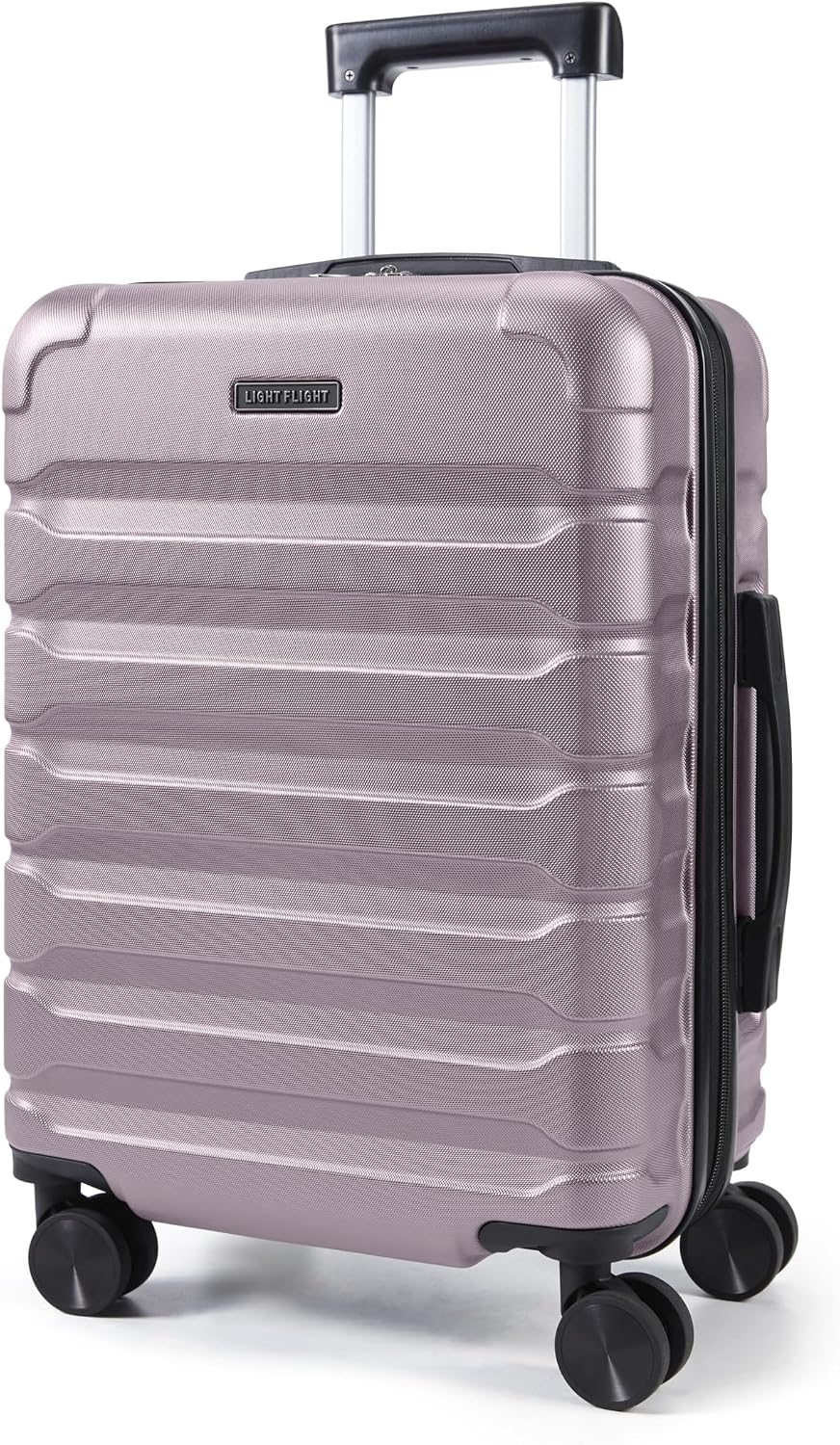 LIGHT FLIGHT Suitcase Trolley Travel Suitcase Mist Purple
