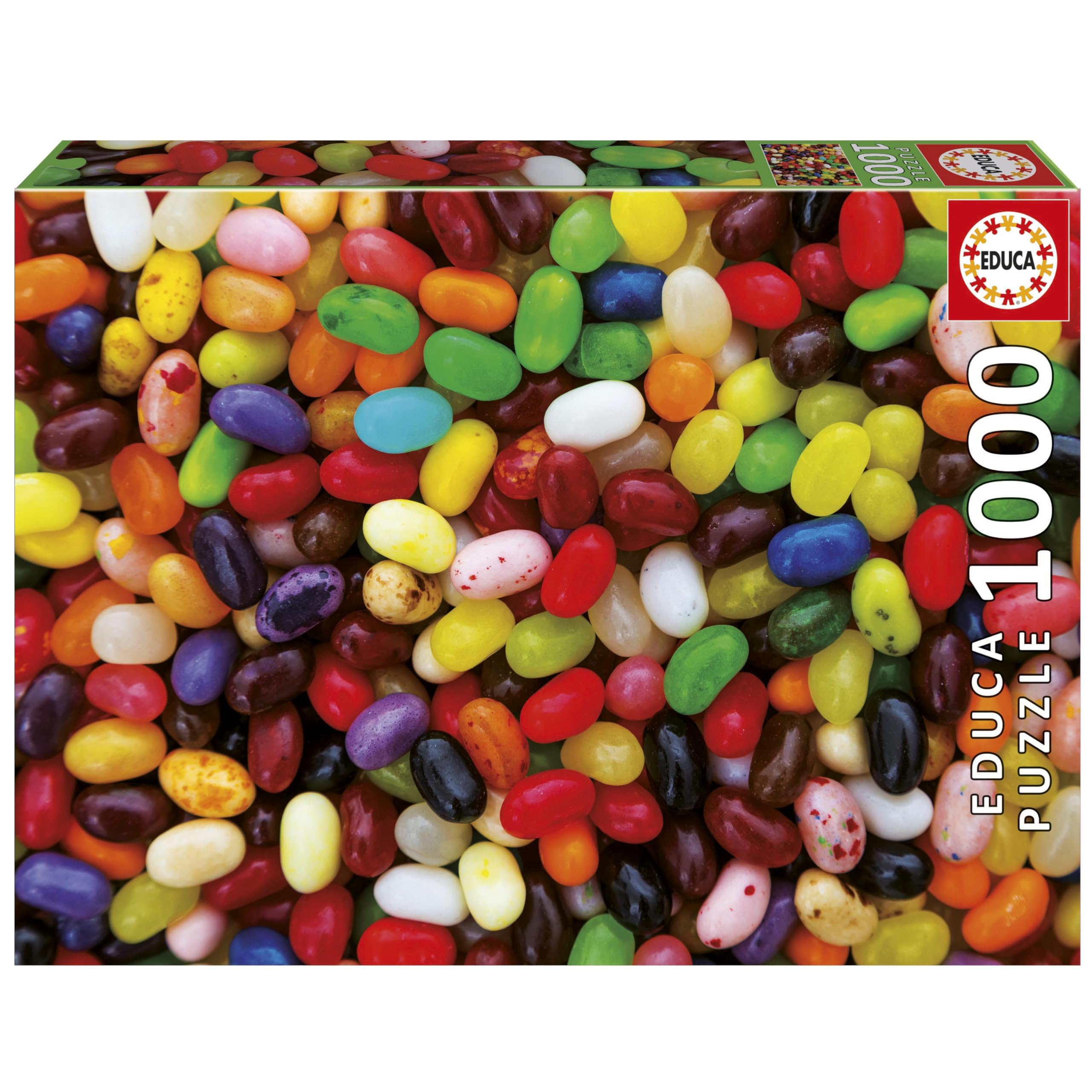 Educa - 1000 Piece Xtreme Jigsaw Puzzle for Adults | Jelly Beans | Highly Challenging Assembly | Most Demanding Puzzle Line | Gift | Ages 14+ (20280)