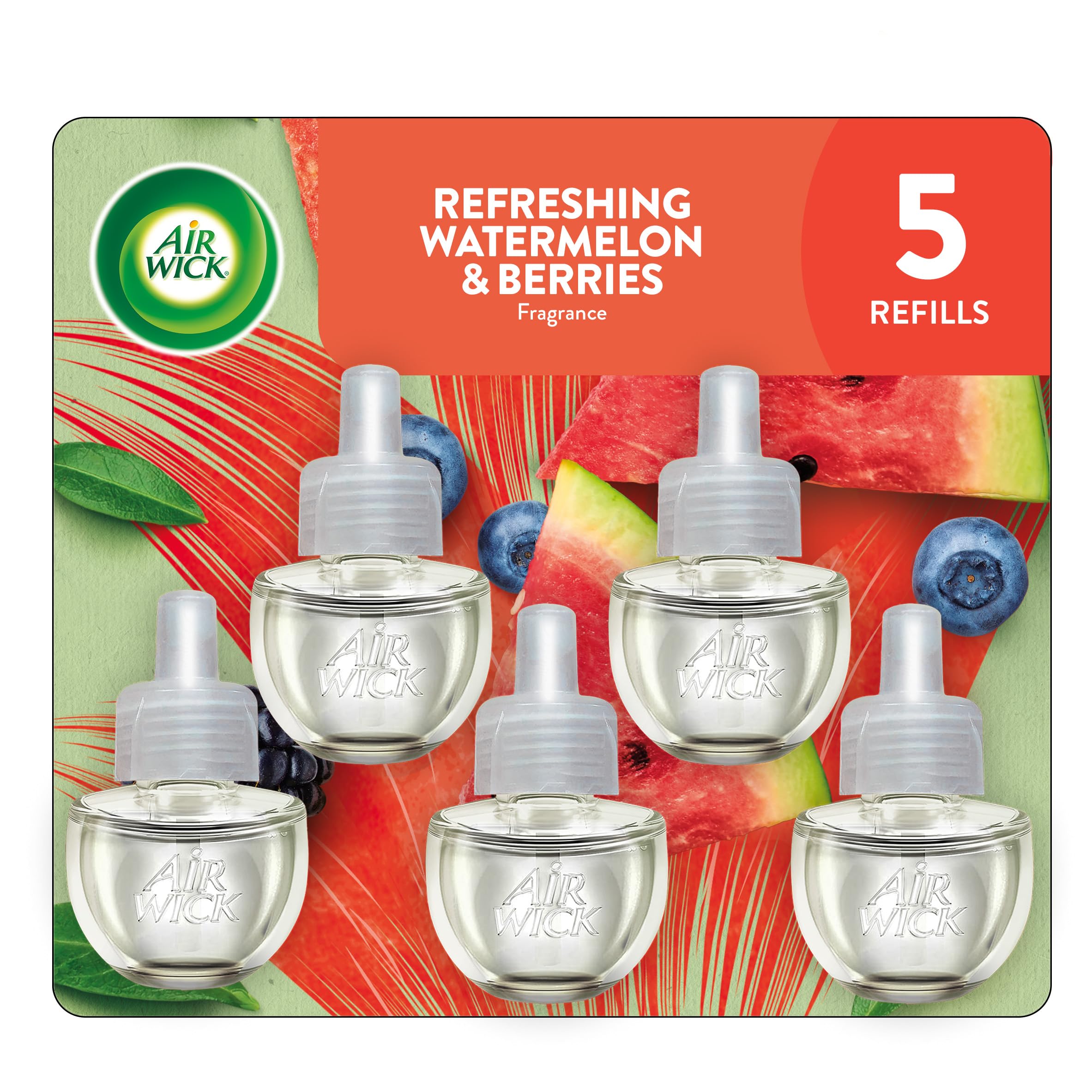 Air WickScented Oils 0+5 Fresh Watermelon & Berries