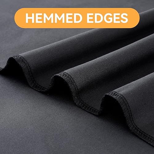 Miniatura 5 de Cortinas de fondo de 30 x 10 pies, paneles de fondo de fotografía naranja para boda, baby shower, fiesta de cumpleaños, decoración del hogar, 5 x 10