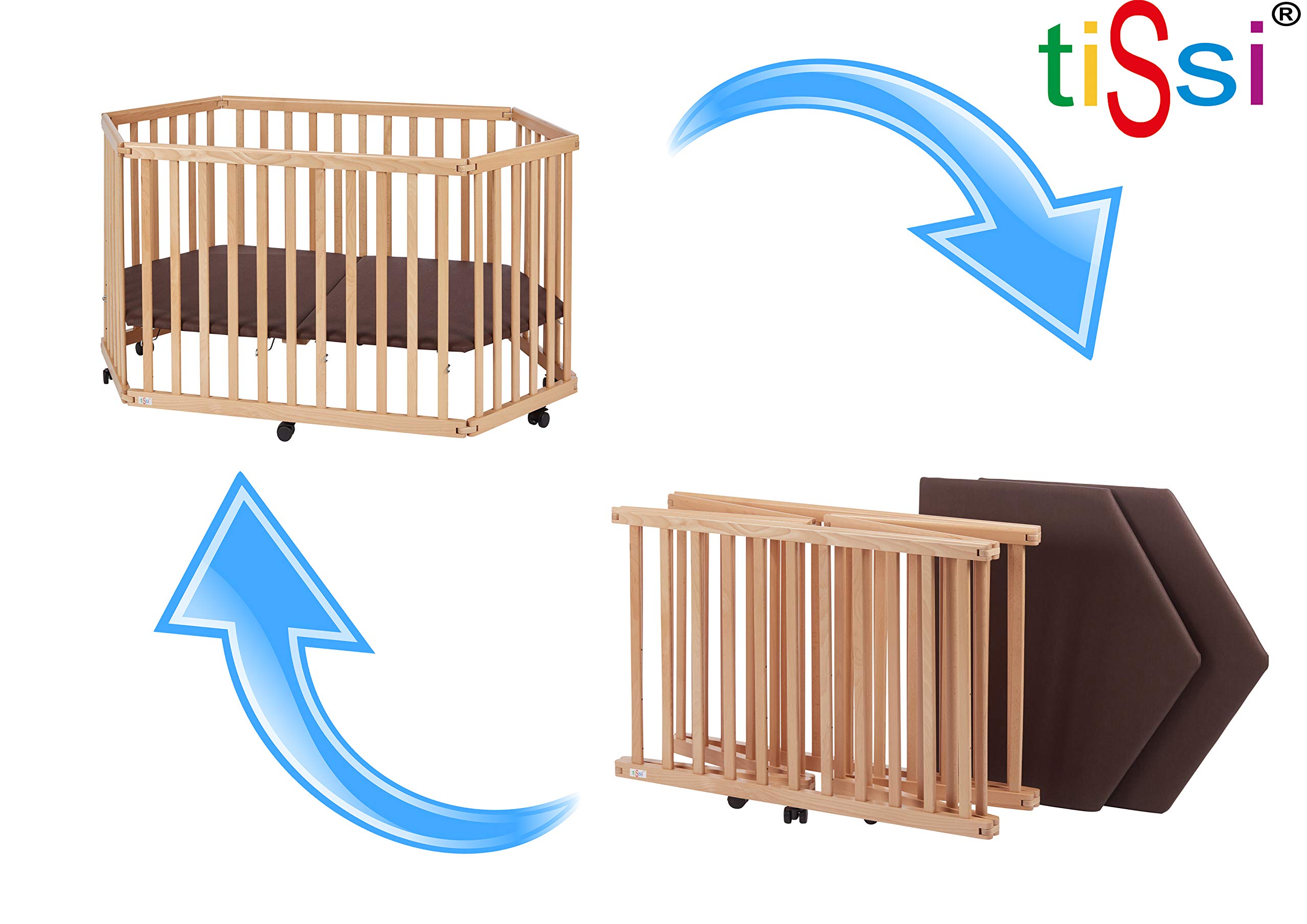 TiSsi Parc Pliable Naturel 1 Unité 100028