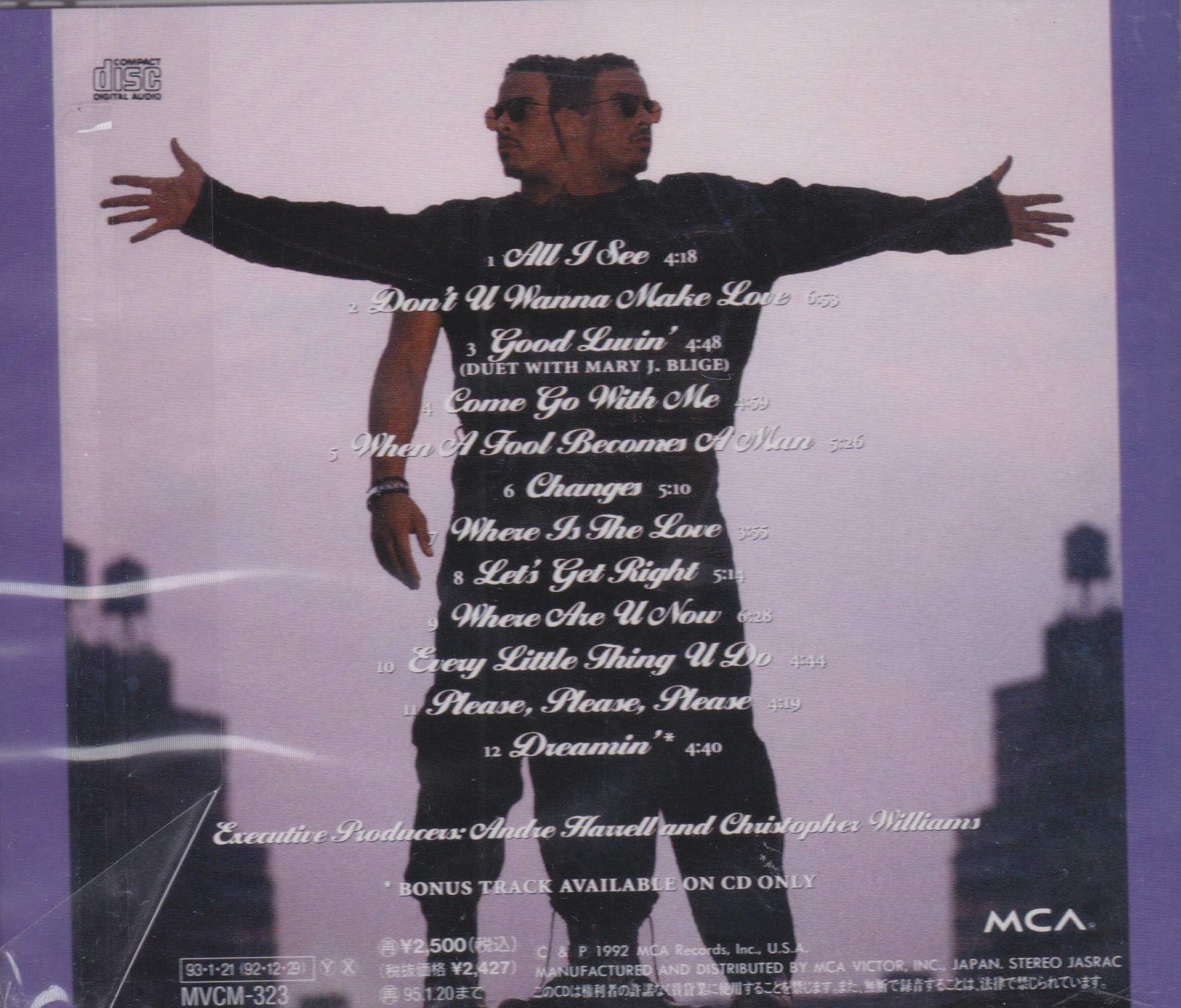 CHRISTOPHER WILLIAMS - Changes - Disque CD