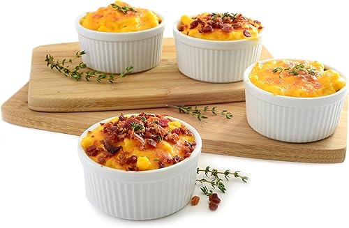 Miniatura 3 de Norpro Juego de 4 moldes de porcelana de 8 onzas