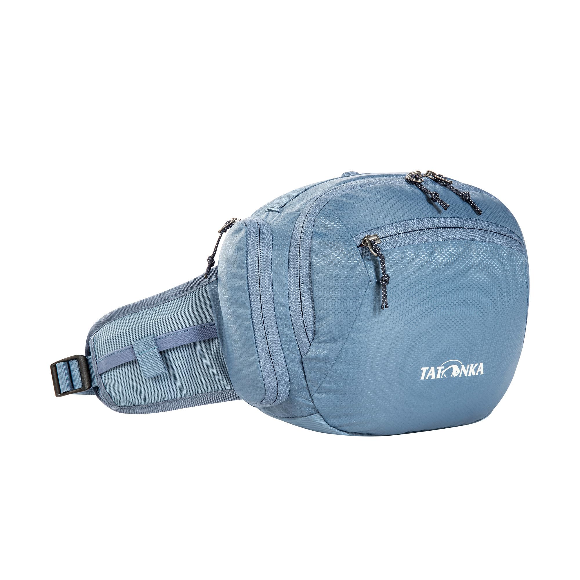 Tatonka Hip Bottle Double 2 Bum Bag with Bottle Holder for 2 Water Bottles, Large Zip Compartment and One Front Pocket