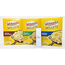 Skillets Chicken Variety Pack Bacon Ranch | Broccoli | Alfredo With Kokobunch Kit 3 PACK