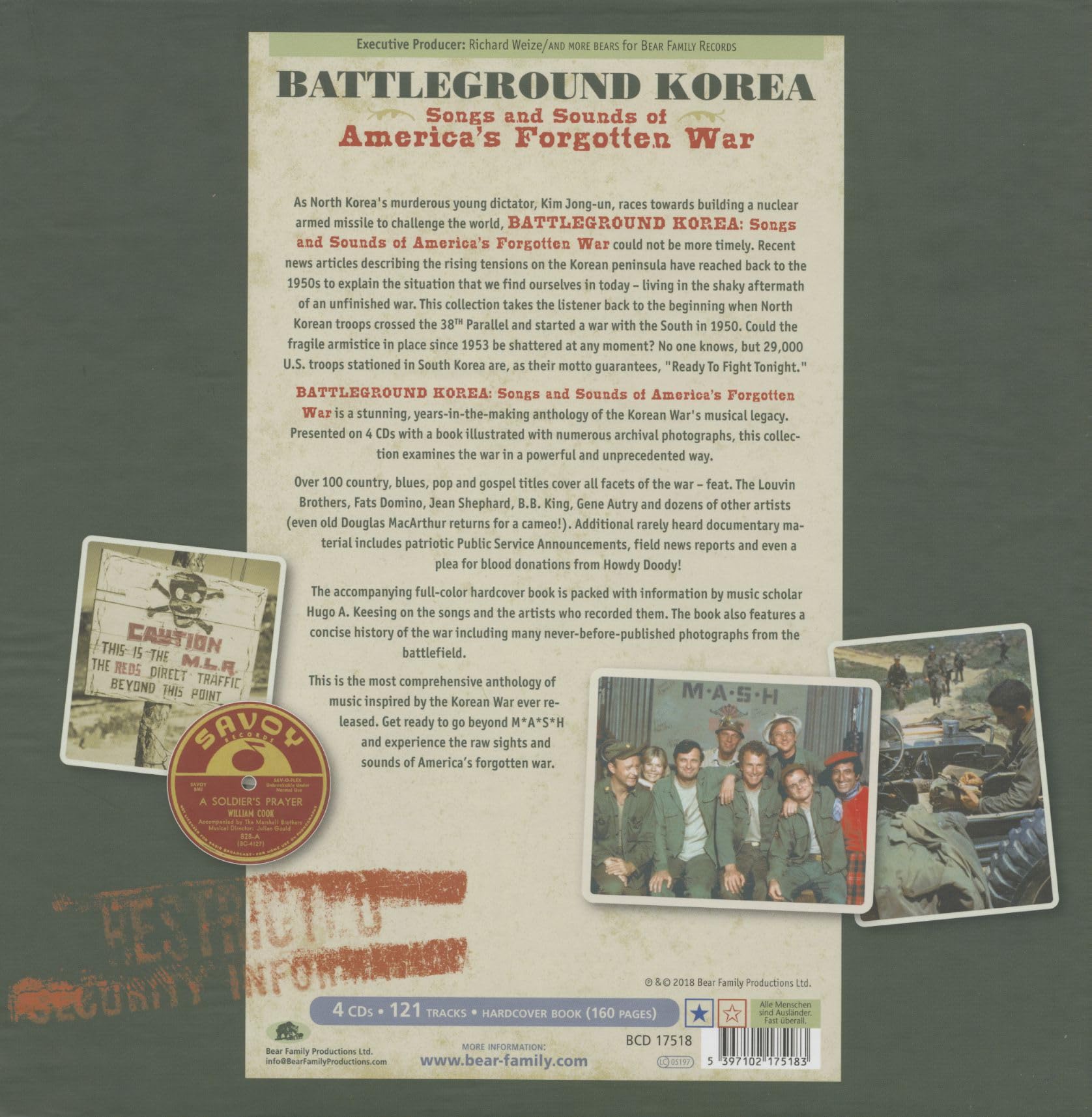 Battleground Korea: Songs & Sounds America