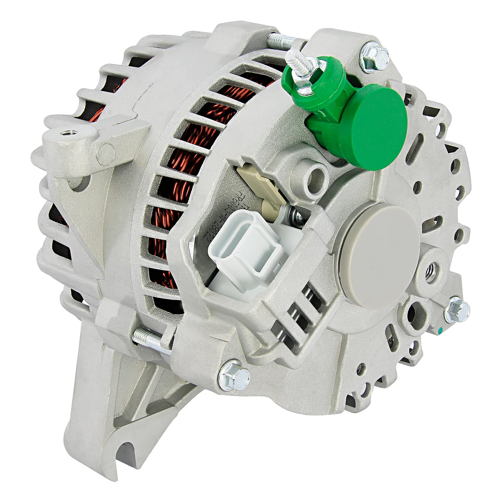 Alternator Replacement New for Ford 04-08 F-150, 05-06 Expedition, 06-08 Lincoln Mark LT, 05-06 Navigator V8 4.6 5.8L, 4L3U-10300 4L3Z-10346 5L7T-10300 5L7Z-10346 6L3T-10300 400-14066 400-14086