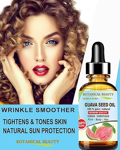 Miniatura 3 de Aceite de semilla de guayaba 100% puro virgen natural sin refinar prensado en frío 1 onza 1.0 fl oz para rostro, piel, cuerpo, cabello dañado, uñas,