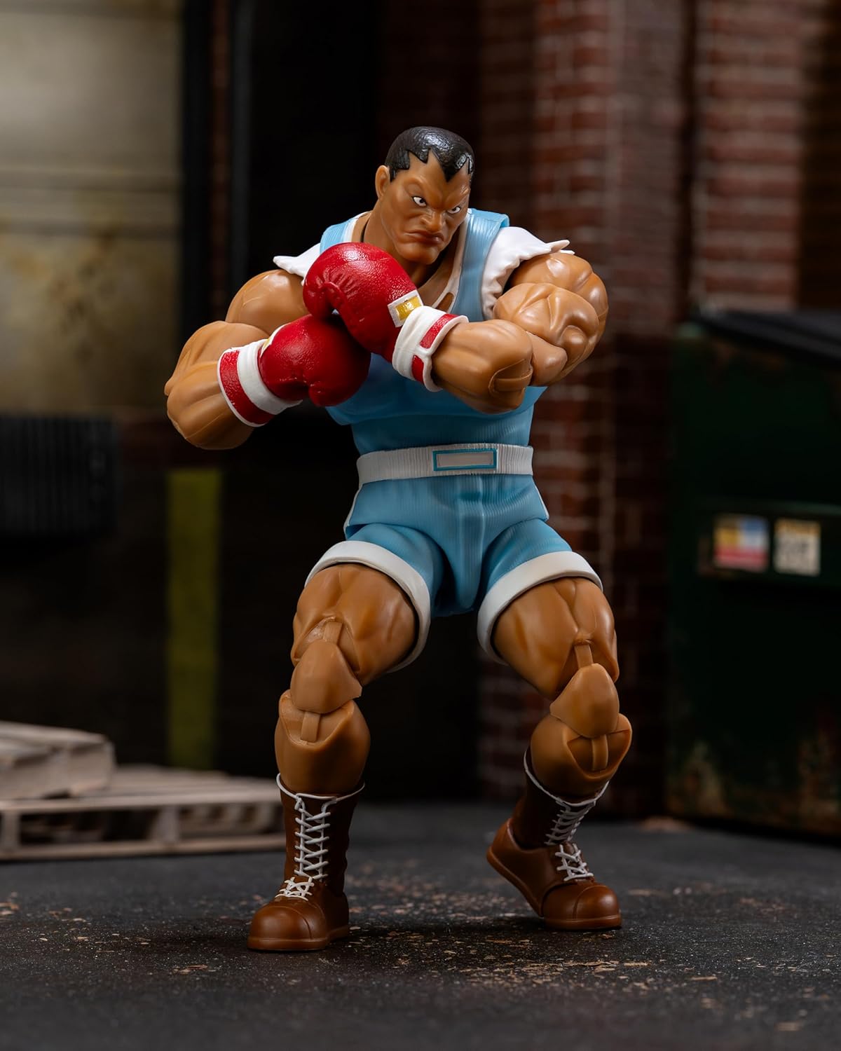 Jada Toys Street Fighter II Balrog Action Figure 1:12 Deluxe Scale 6" Tall, Fully Articulated, Collector Packaging