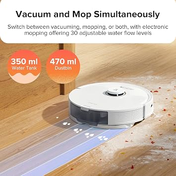 Roborock Q8 Max Beyaz Akıllı Robot Süpürge