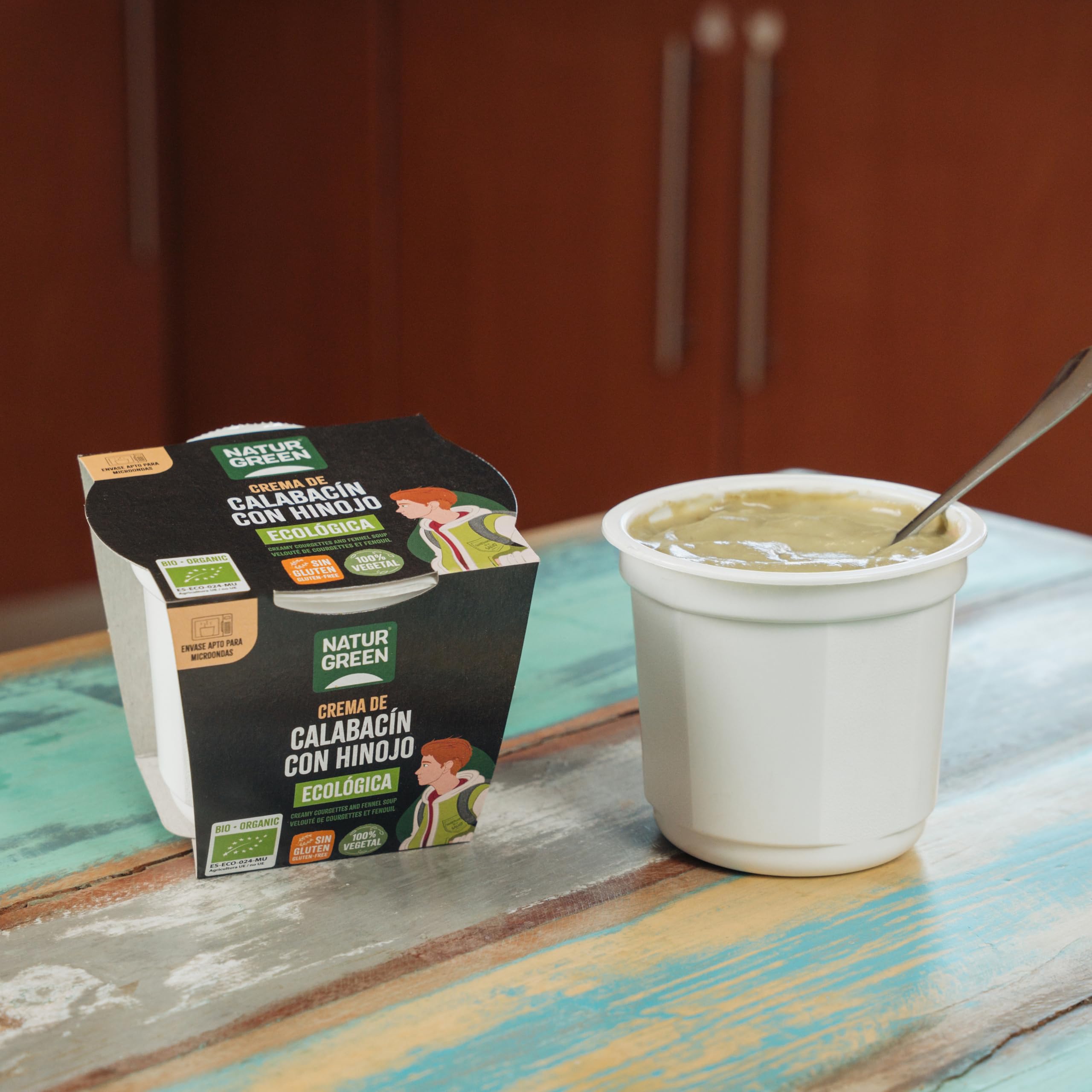 NaturGreen Crema de Calabacín e Hinojo pack 6