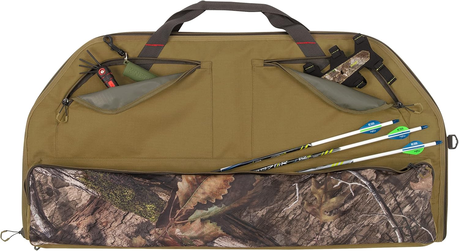 Allen Company Titan Compound Bow Case - Durable Construction - Lockable Zippers and Reinforced Carry Handles