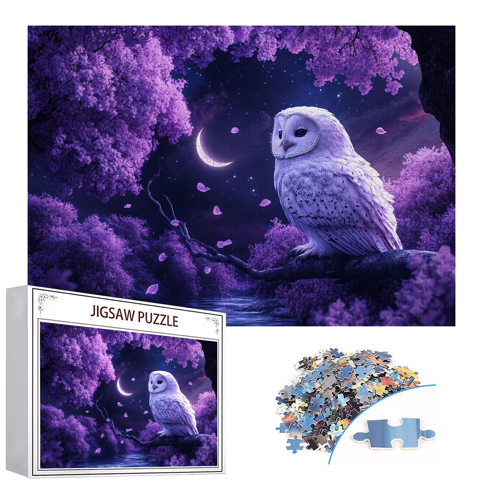 Puzzle 3000 sztuk zwierząt puzzle dla dorosłych las 122 x 81 cm Unikalne rzemiosło klasyczne 3D drewniane układanki do rodzinnych gier aktywnych, układanka do samodzielnego wykonania, nawet do
