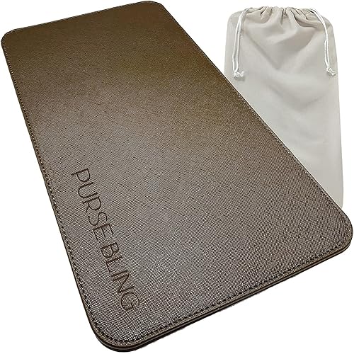 Neverfull MM Base Shaper, Bag Shaper for LV Never full Bags and other LV Totes, Vegan Leather (Brown, MM)