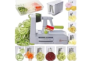 Brieftons 10-Blade Veggie Pasta Maker