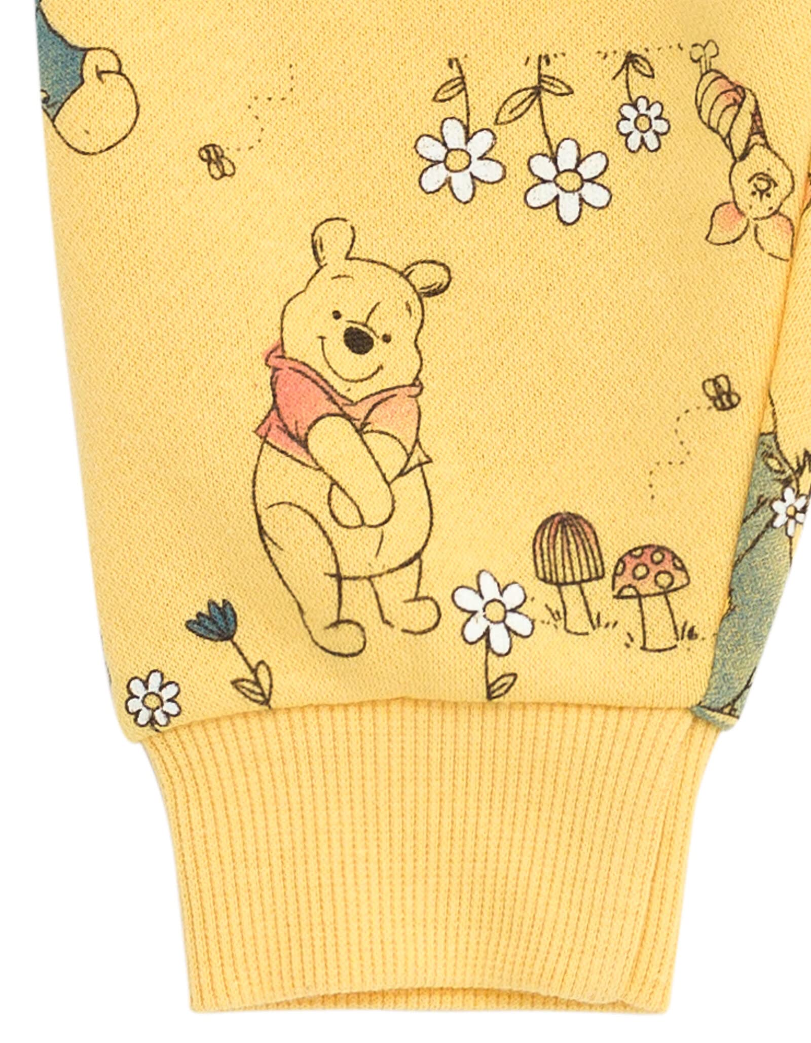 Disney Minnie Maus Winnie the Pooh Rapunzel I-Aah Piglet Sweatshirt und Hose Set Neugeborenes Kleinkind Winnie Puuh 3-6 Monate, Winnie Puuh, 3-6 Monate