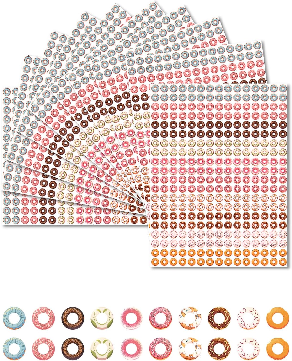 Hole Reinforcement Stickers 3000 Pcs Binder Hole