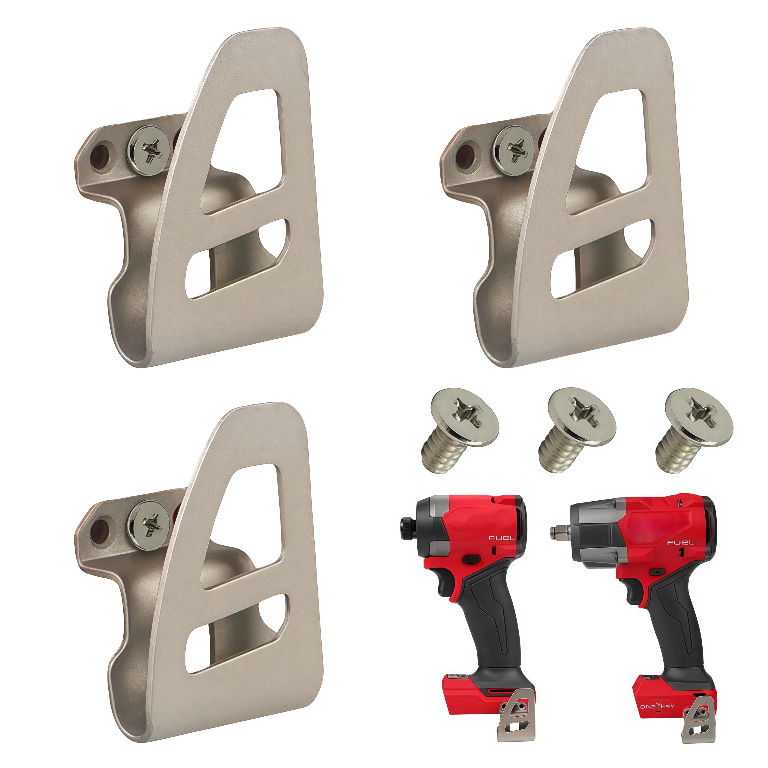 42-70-2653 Belt Clip/Hook Compatible with Milwaukee M-18 Fuel Tools 2604-20, 2604-22, 2604-22CT, 2797-22,2804-20,2904-20, Impact Driver Hammer Drill