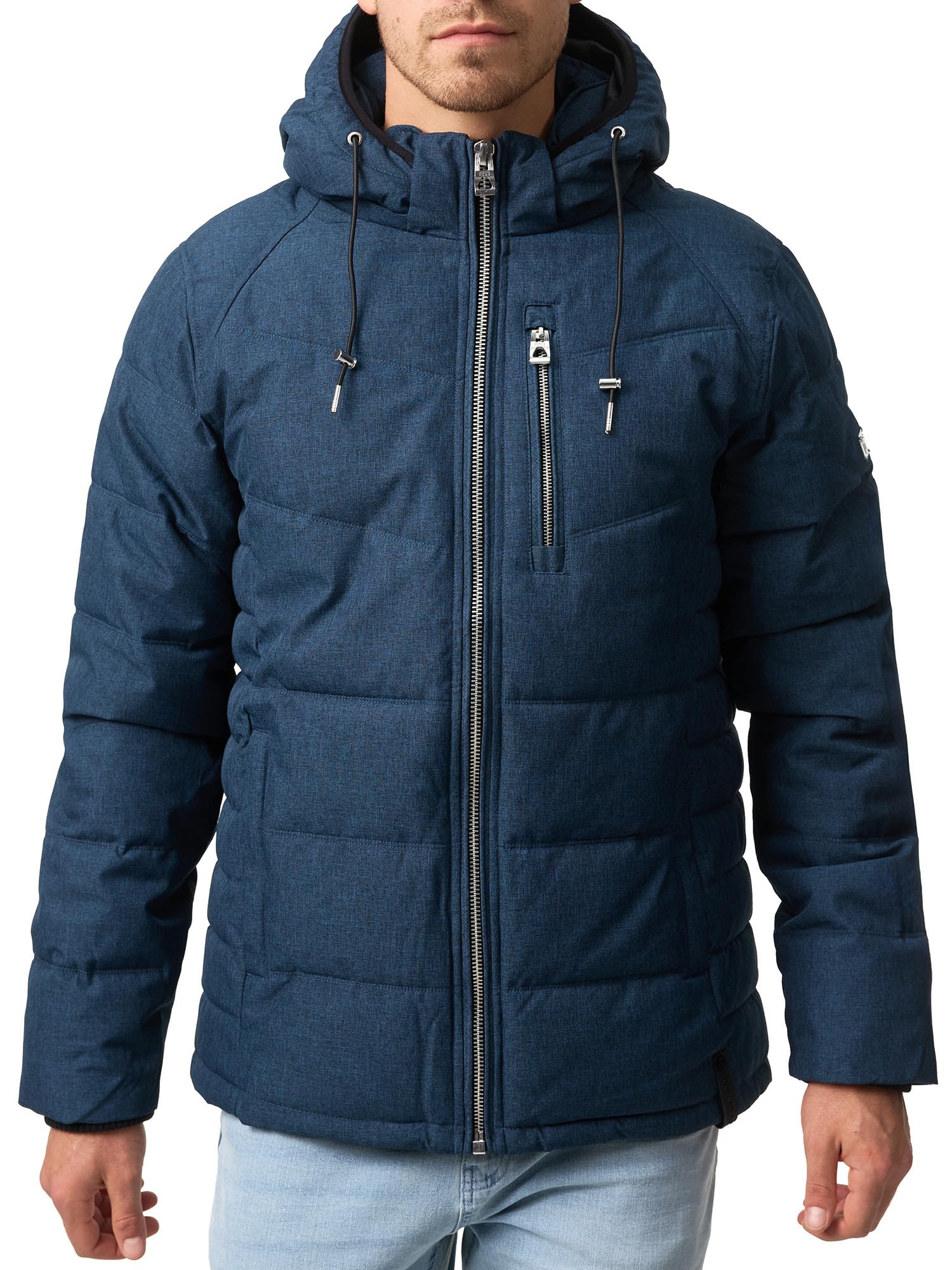 Indicode Uomini Circus Quilted Jacket | Giubbotto trapuntato dall'aspetto piumino