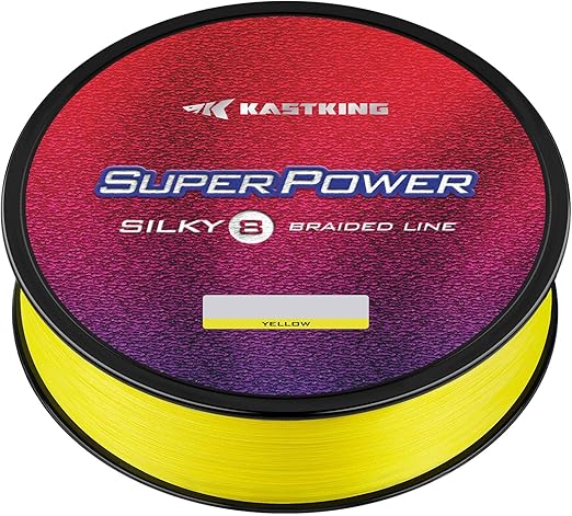 KastKing SuperPower Braided Fishing Line - Abrasion Resistant Braided Lines – Incredible Superline – Zero Stretch – Smaller Diameter – A Must-Have!
