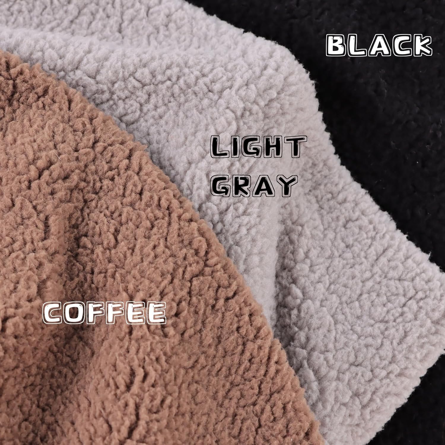 Zsedrut Fleece Warm Kids Scarf Thick Velvet Boys Girls Round Scarves Toddler Kids Winter Neck Warmer - Image 3