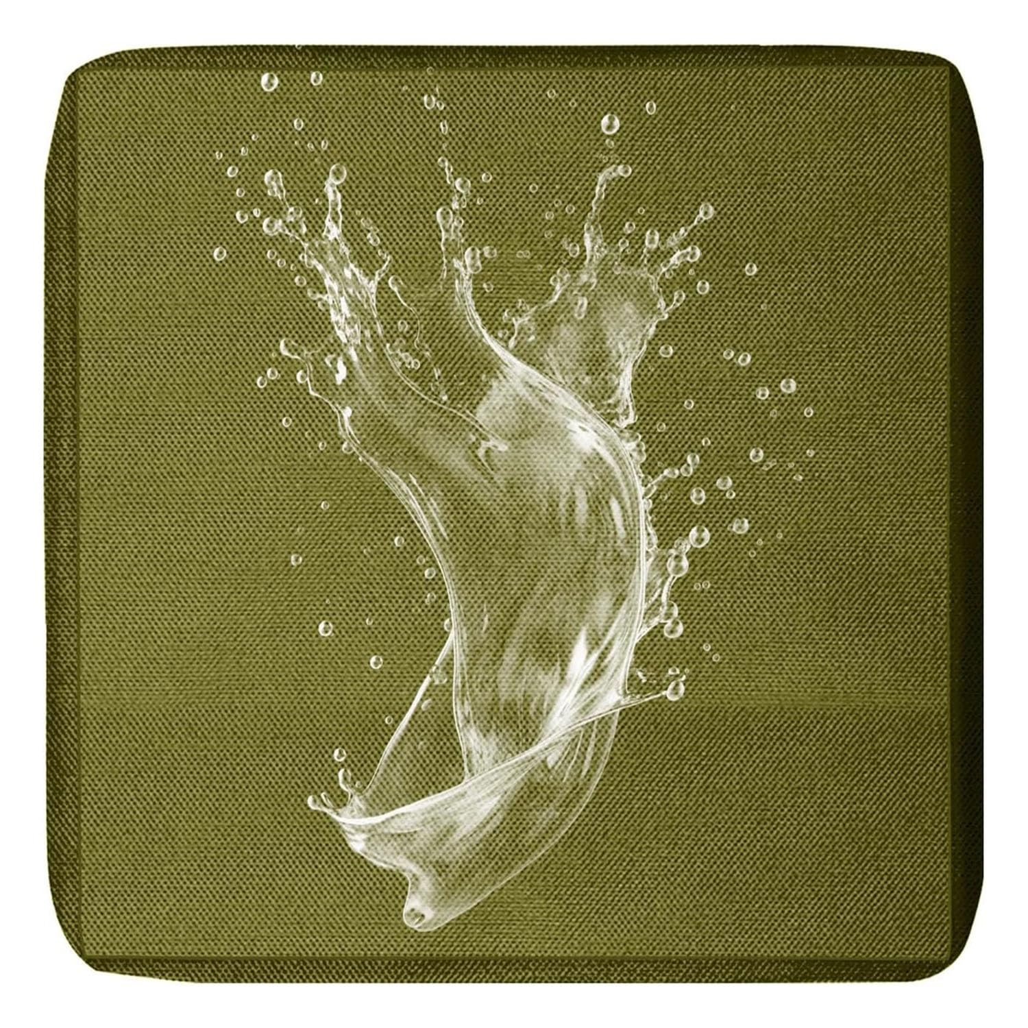 MSNCS 1/2/4 PCS Sofa Seat Cushion Covers Outdoor Waterproof,Garden Replacement Furniture Seat Covers with zipper,Washable,for Indoor Outdoor Patio Sofa(Matcha Green,55x45x10cm 1pcs) — image 1