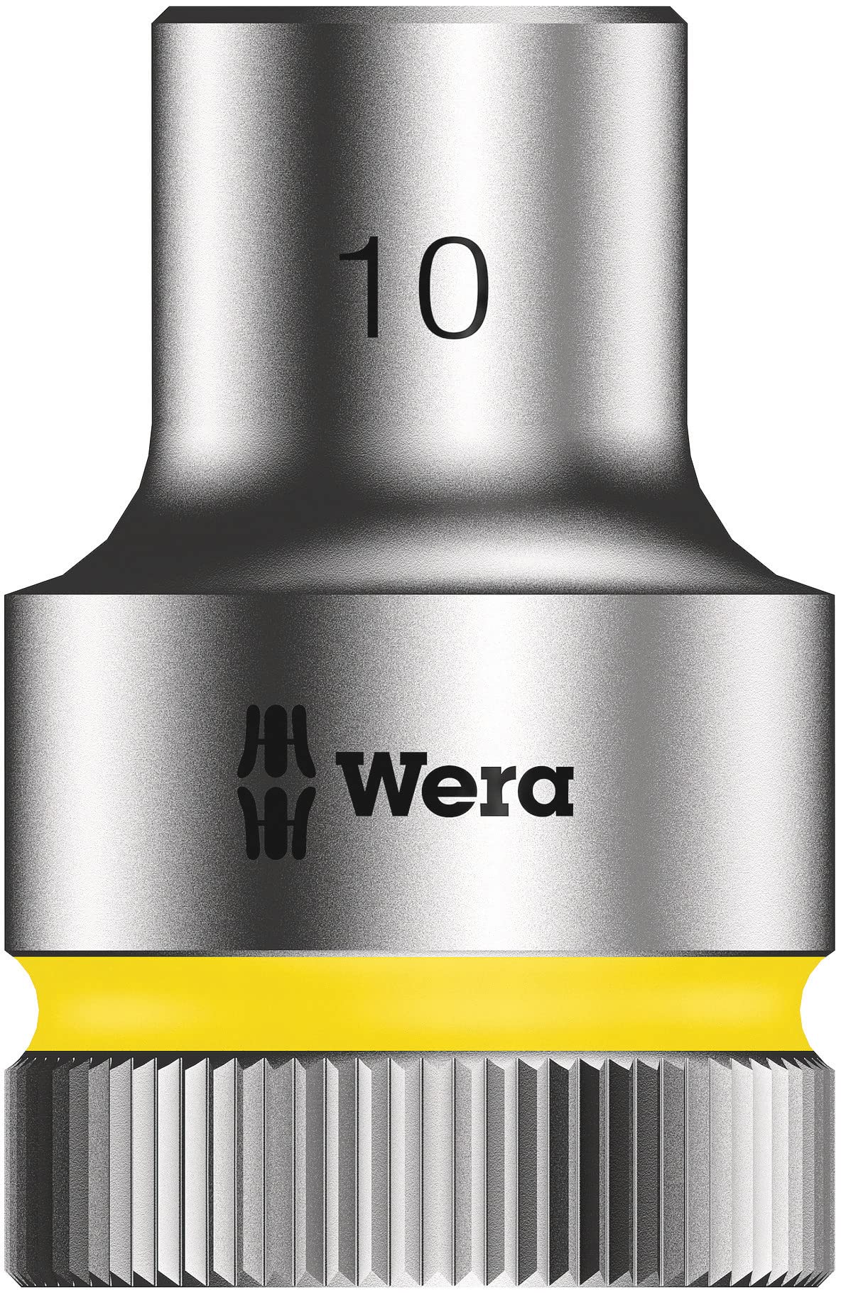Wera 05005460001 Juego de llaves de vaso Zyklop en tira magnética de vasos C 4, arrastre de 1/2", 9 piezas, Negro