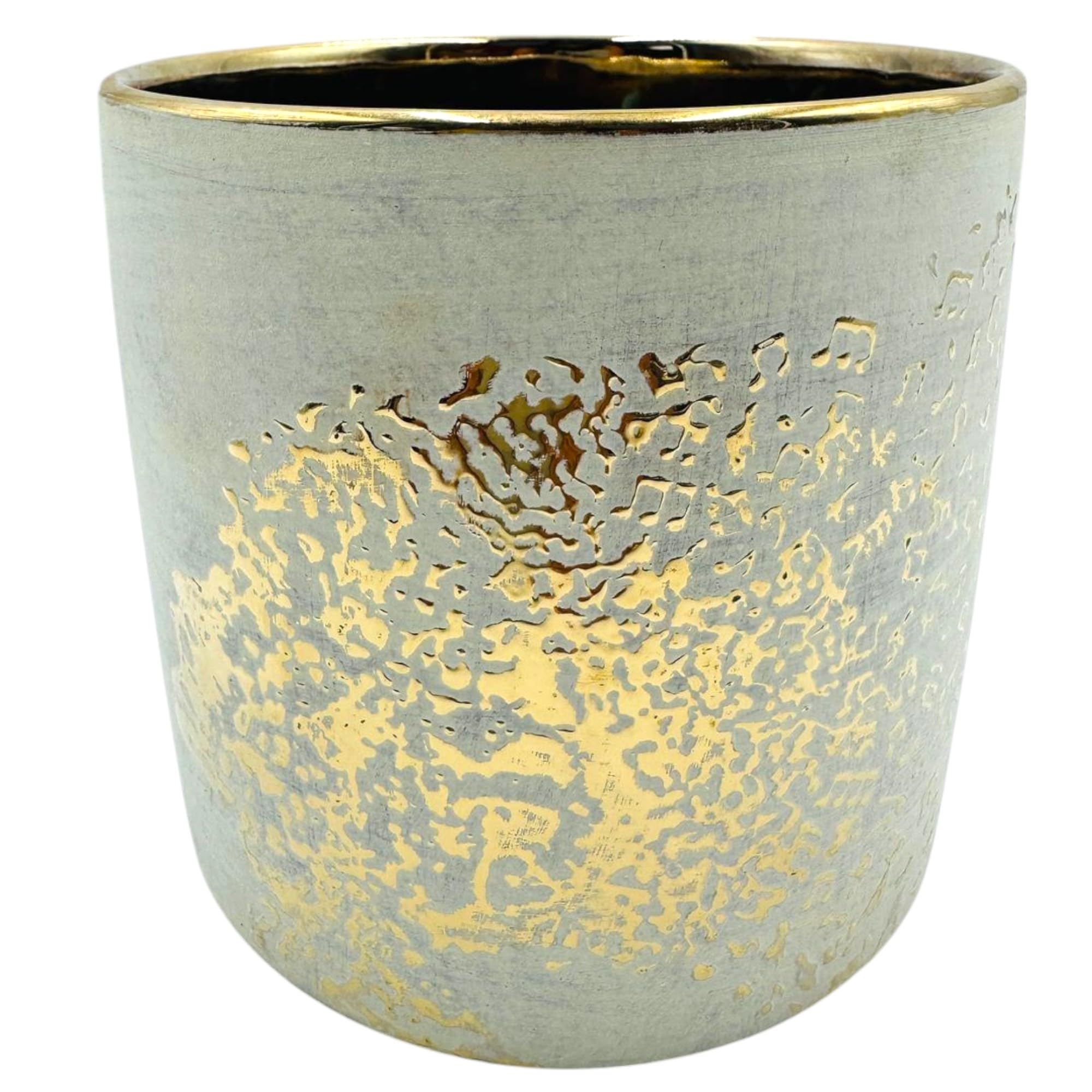 Round Ceramic Flower Pot - Modern & Boho Decor -9 Round Ceramic Flower Pot - Modern & Boho Decor -9