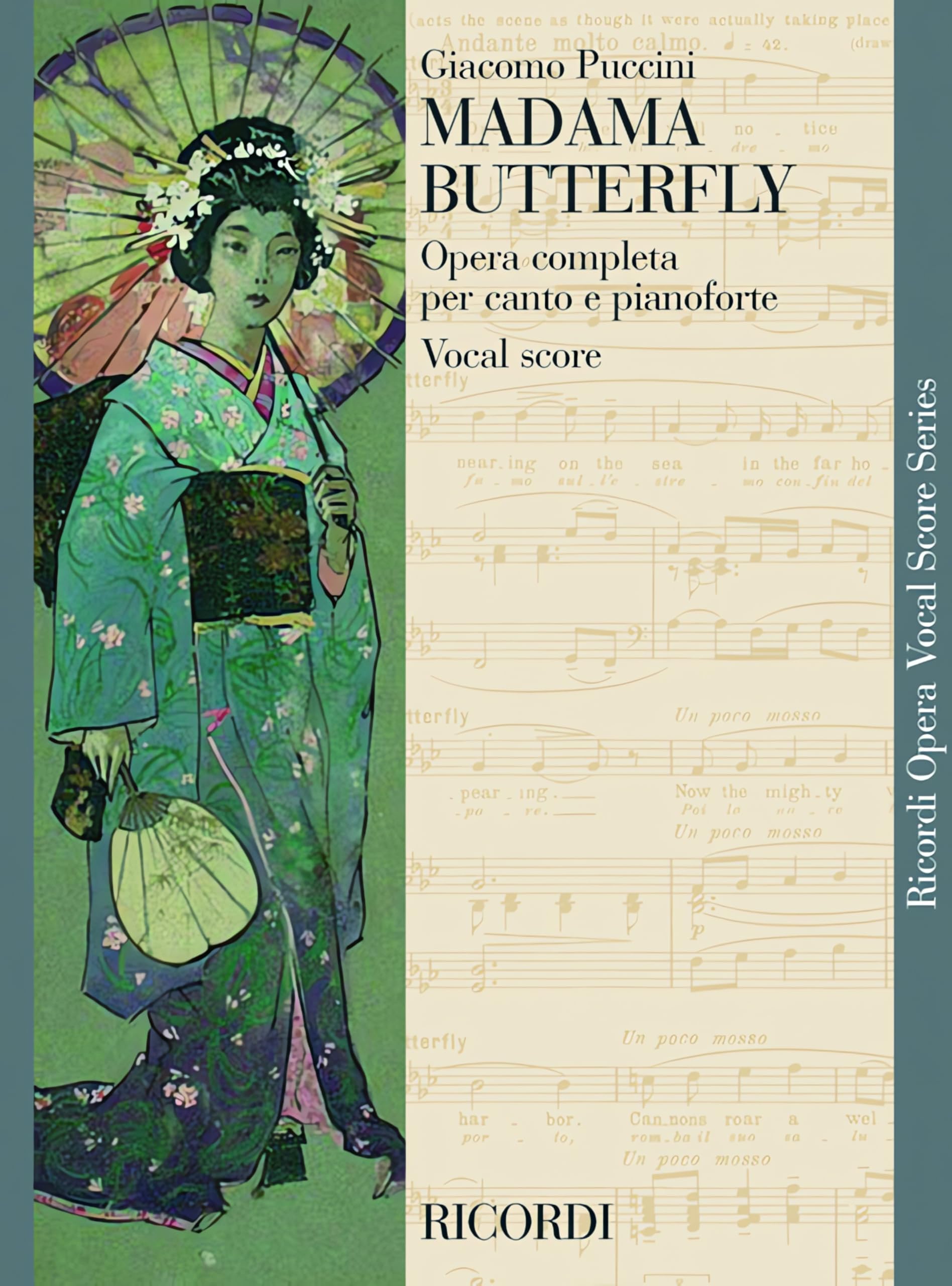 Madama Butterfly - Vocal Score (Revised Edition) | Intermediate to Advanced Opera Sheet Music for Voice and Piano | Italian/English Classical Songbook Repertoire for Students, Teachers and Performers