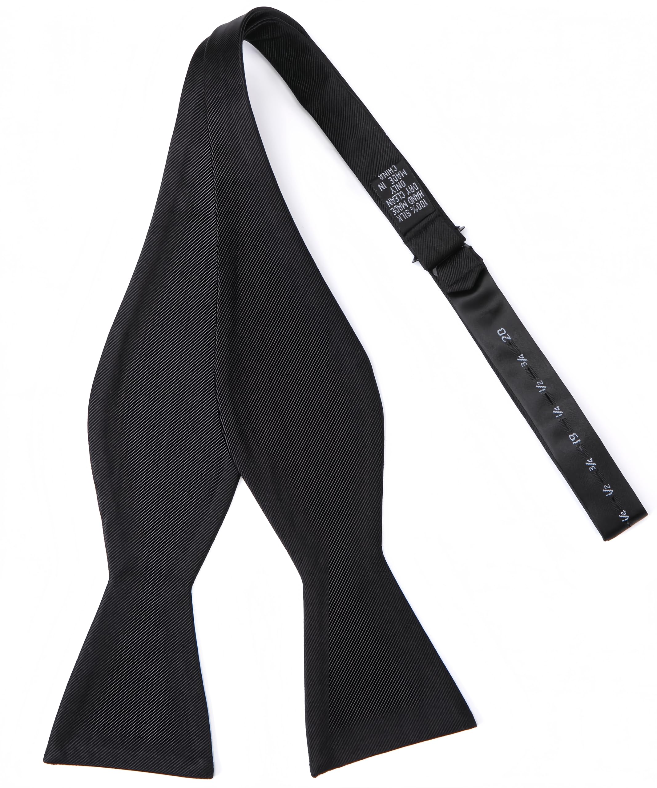 100% Silk Mens Bowtie Self Tie Bow Tie Bowtie Tuxedo Solid Color Formal Bow Ties for Man Many Colors-image-36