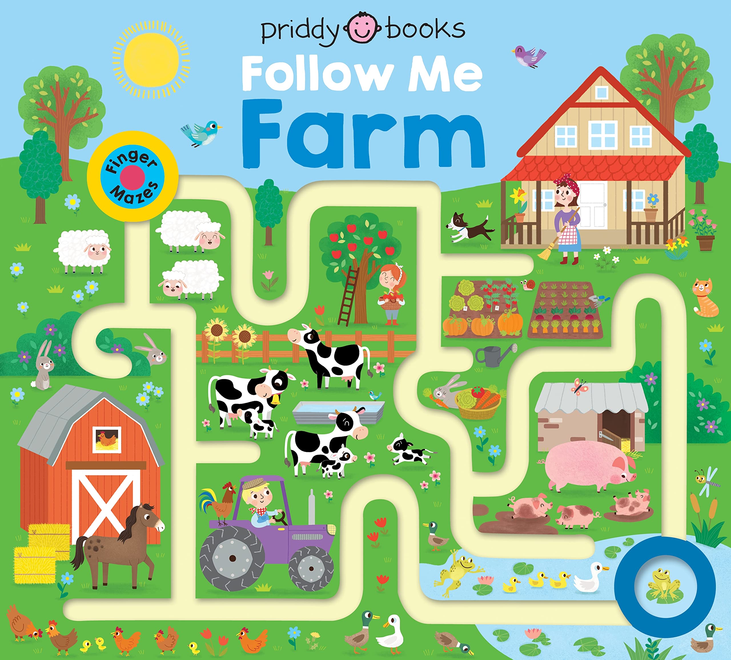Follow Me Farm by Priddy Books BOARD BOOK 9781838990916