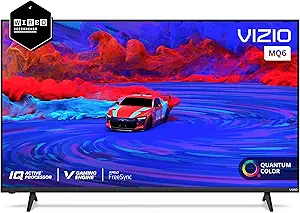 VIZIO 55-Inch M-Series 4K QLED HDR Smart TV with Voice Remote, Dolby Vision, HDR10+, Alexa Compatibility, VRR with AMD FreeSync, M55Q6-J01, 2021 Model (Renewed)