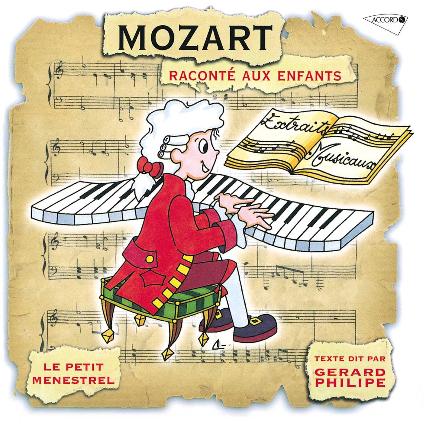 Mozart: Raconte Aux Enfants [Audio CD] Gerard Philipe