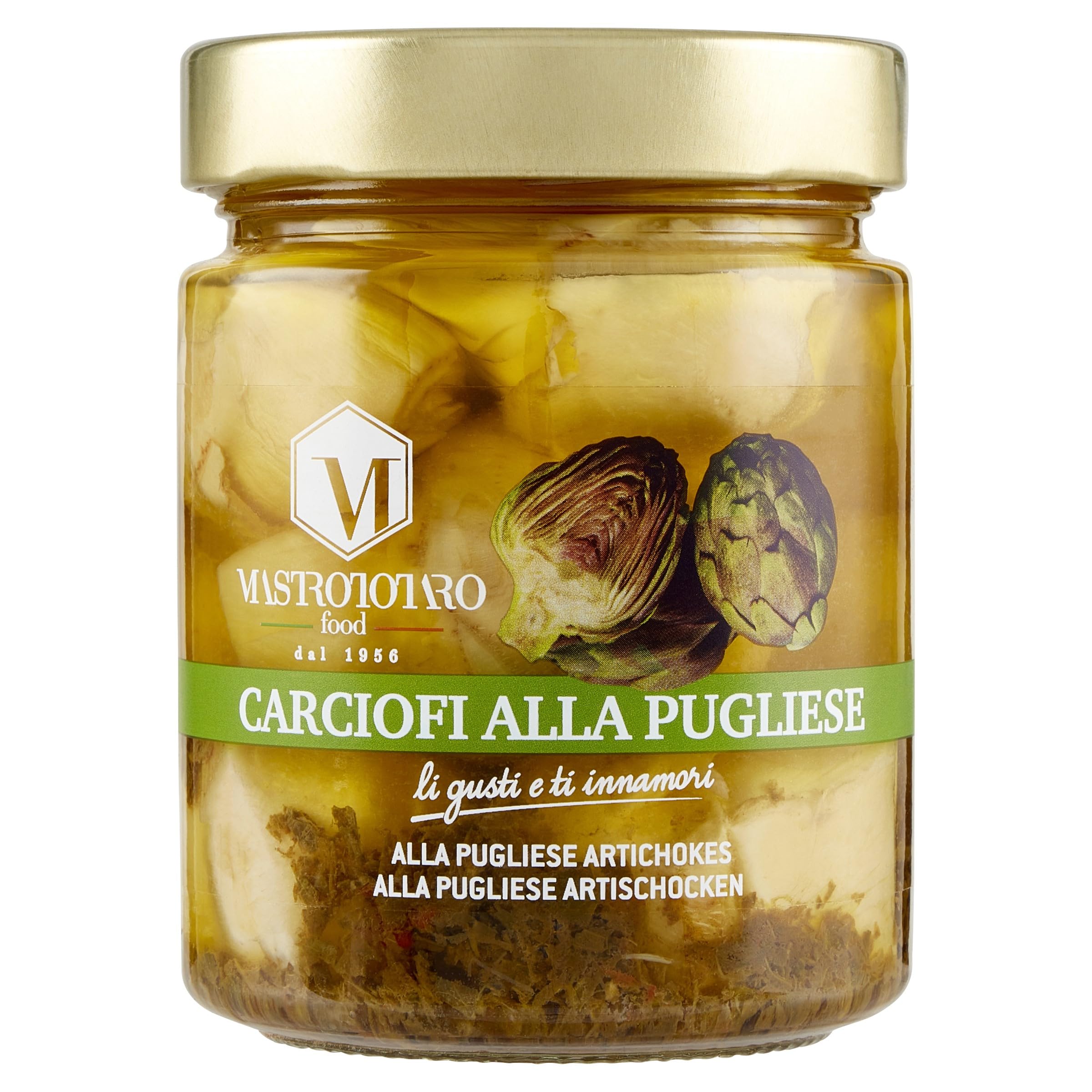 Carciofi alla pugliese 280g sott'olio "Lavorati dal fresco"