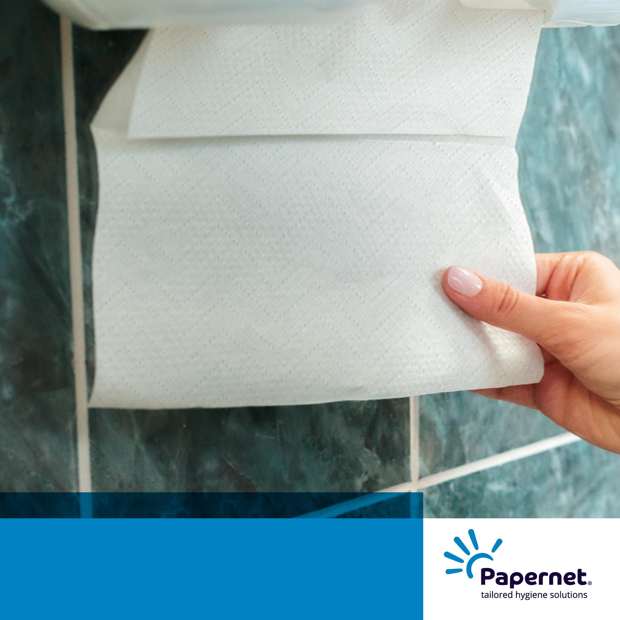 Papernet Toallas de Mano Plegado en Z Dry Tech (407551), 20 x 130 Hojas