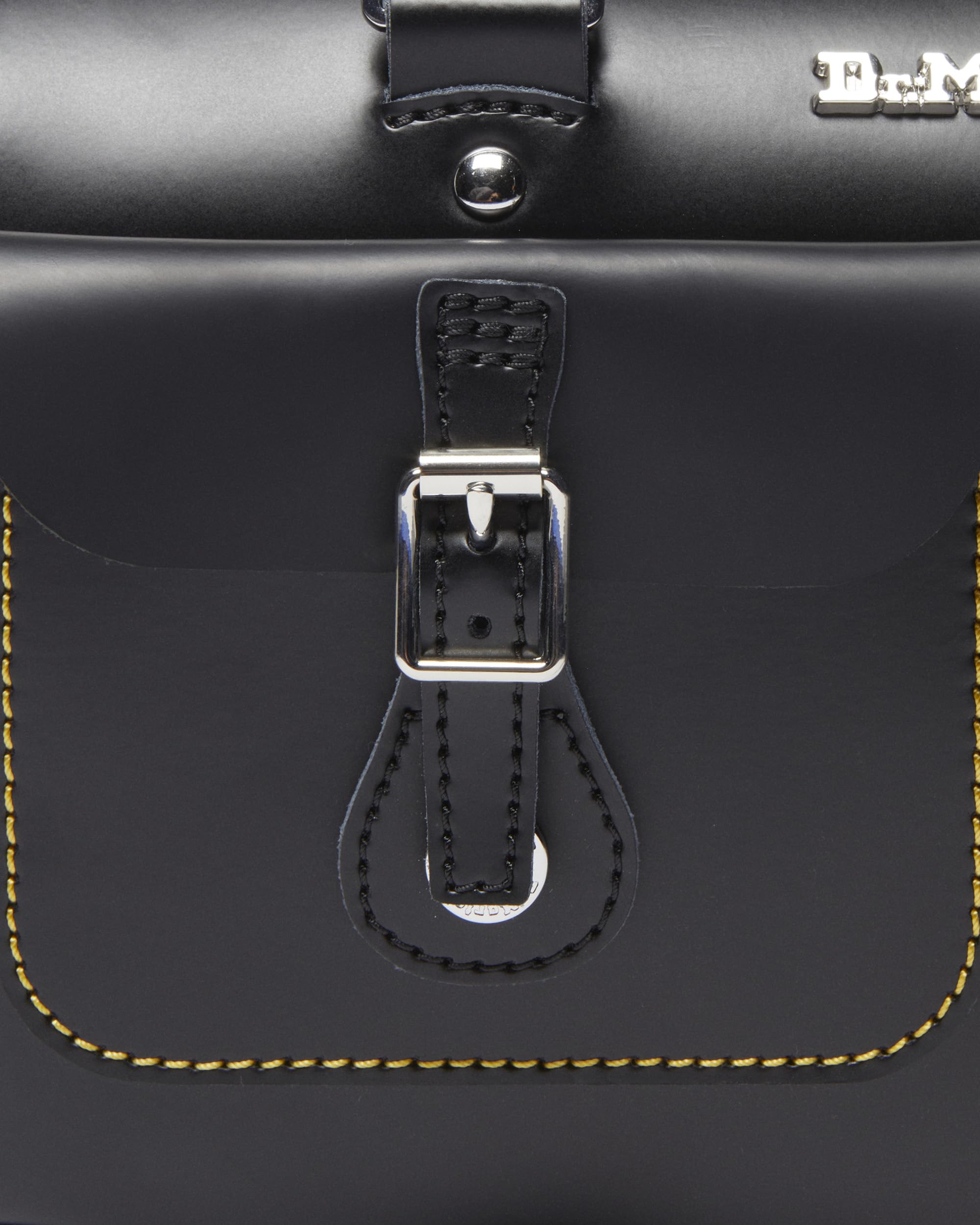 Dr. Martens TOP HANDLE BAG BLACK KIEV AND SMOOTH BAULETTO