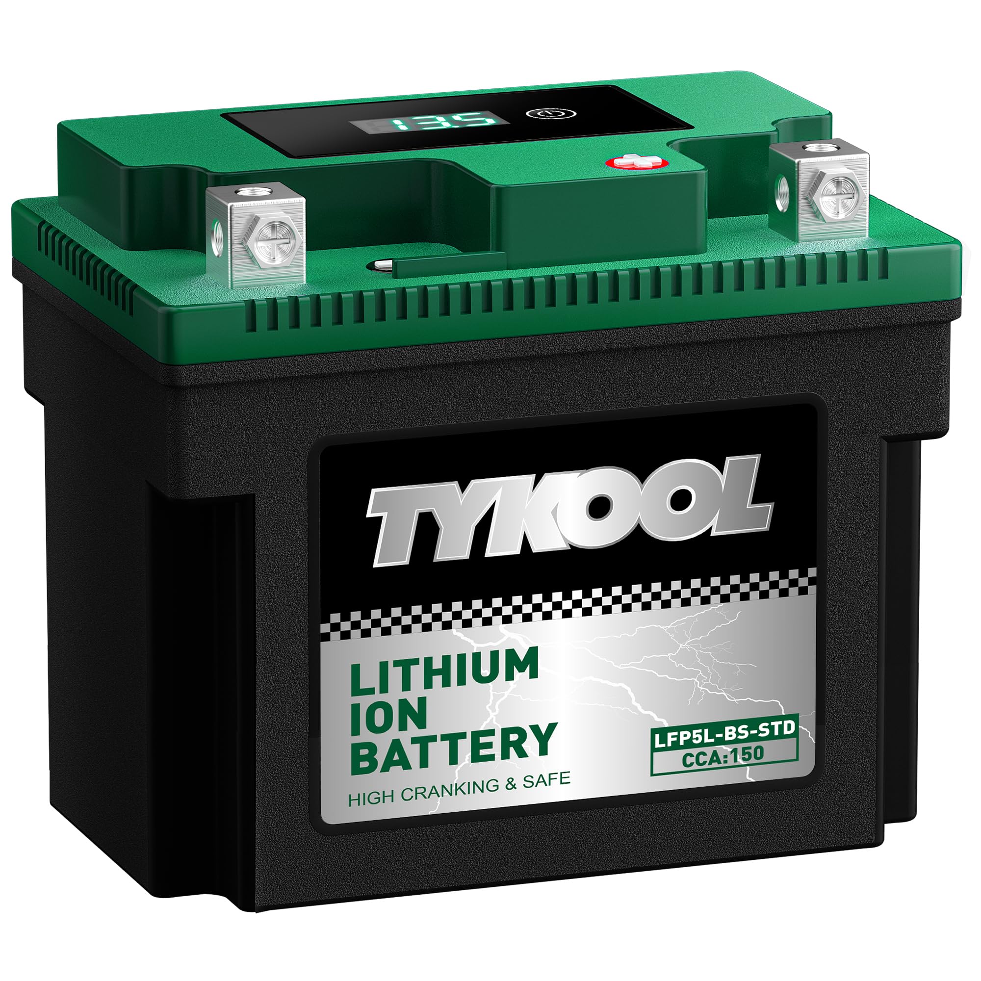 Amazon.com: TYKOOL YTX5L-BS YTZ7S 2X Cranking Amps 150A