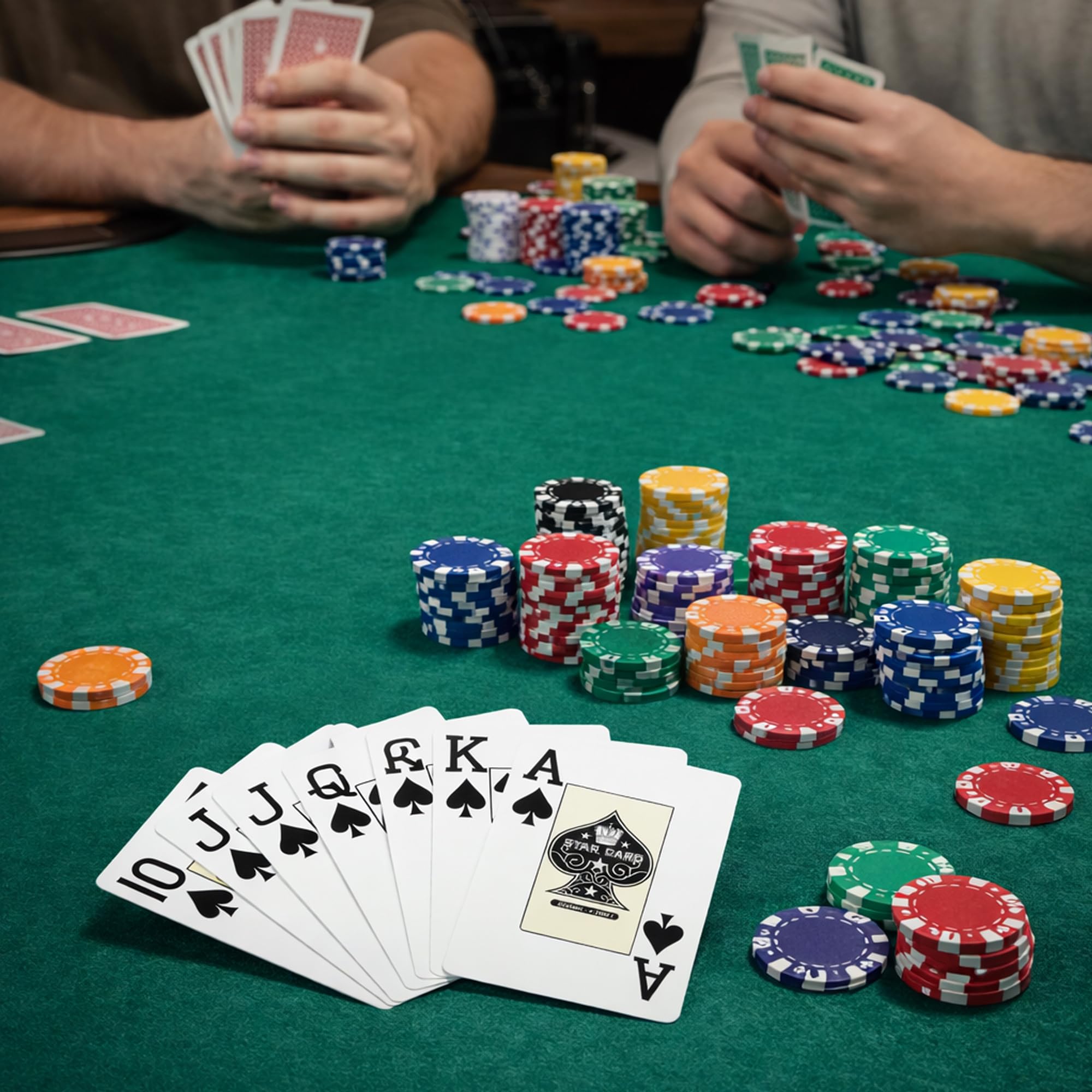 Star Poker Çipi Deri Çanta 300'lü Poker Çipi Seti – Dayanıklı Şık Taşıma Çantası, Profesyonel Poker Çipleri, Ev & Turnuva Kullanımı