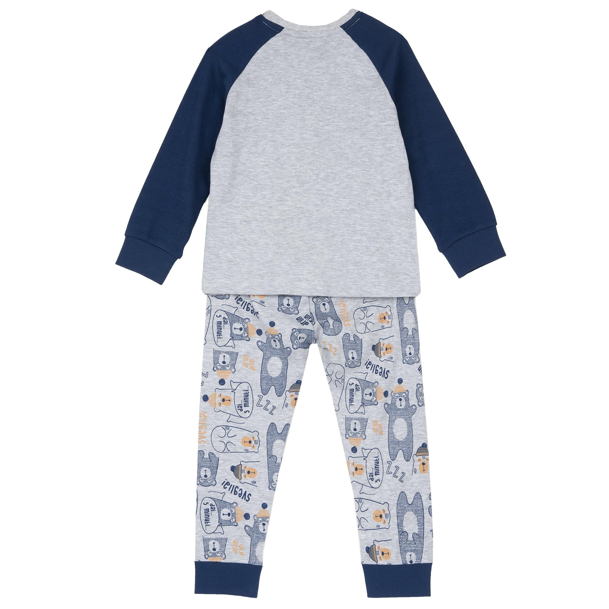 Chicco, Pyjama Enfant Manches Longues, en Tissu Doux, Vêtements Enfant, Designed in Italy