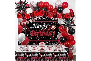 Red, Black, and White Party Decorations: The Ultimate Party Supply for Unforgettable Celebrations