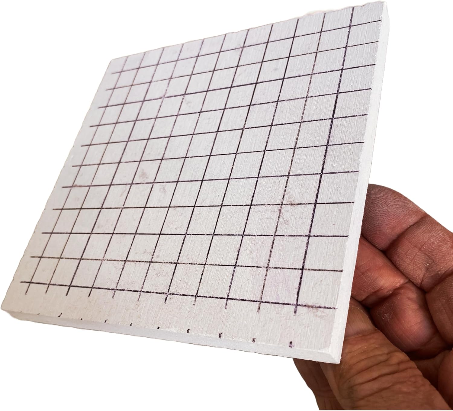 Grid Soldering Board - 6" x 6" x 1/2 "Asbestos-free flame-resistant non-combustible hard soldering grid boards can withstand up to 1800F.