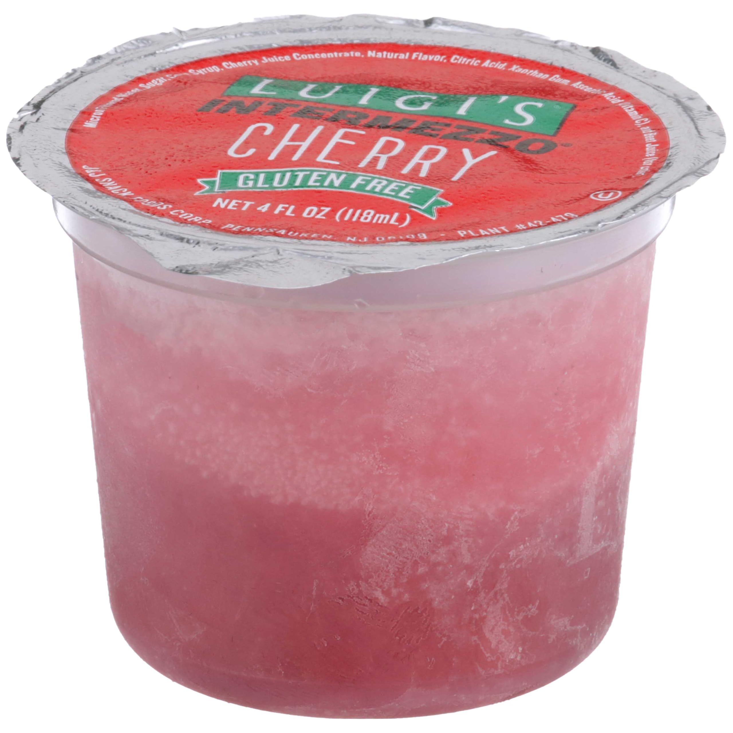 Luigis Intermezzo Cherry Cup, 4 Ounce -- 72 per case.