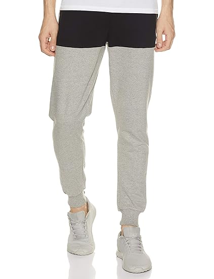 Men's Slim Joggers (INK-SS20-KJG04B_Grey_34)