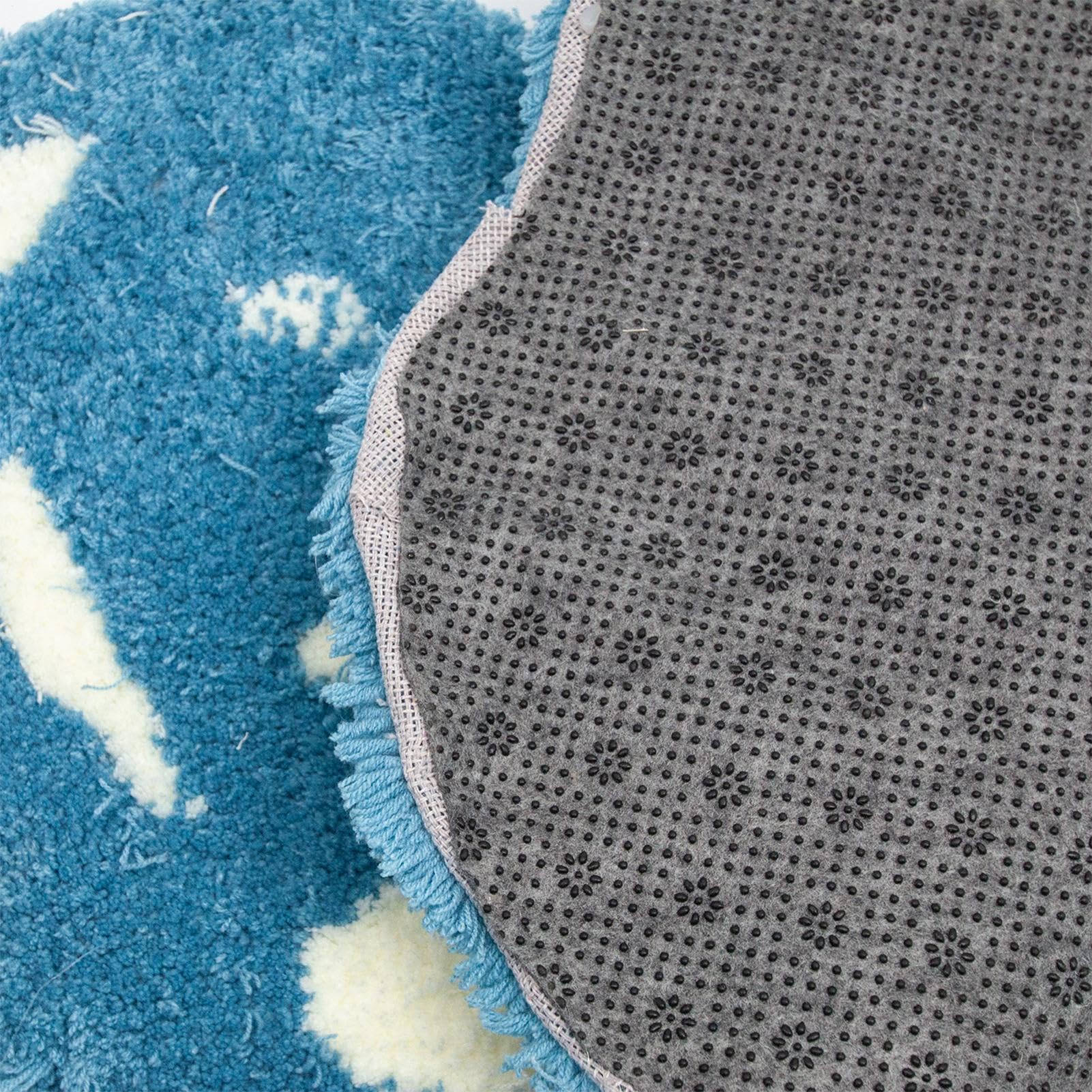 Tufting-Stoff auf der Rückseite – Markiertes Gitter-Teppich | Herstellungsmaterial-Set, strapazierfähiges, rutschfestes Mönchtuch, großes Blatt, Teppichhandwerk, ideal für Anfänger, Hobby